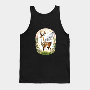 Graceful Fairy Deer Tank Top